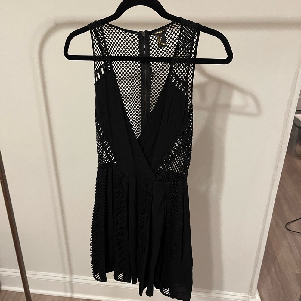Forever 21 Black Dress EUC